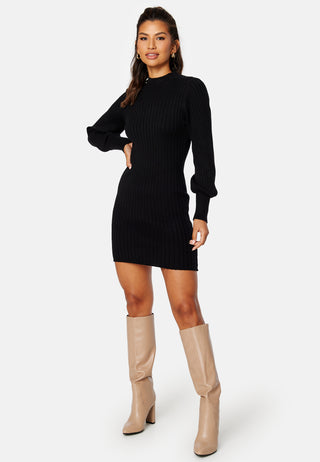 Magda L/S Volume Sleeve Dress