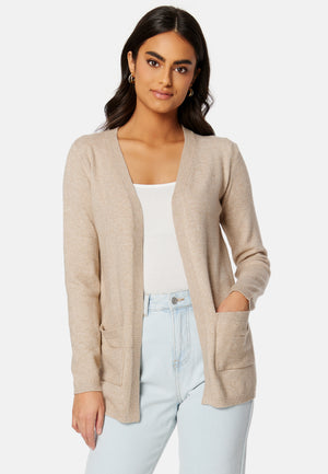 Marco L/S Open Cardigan