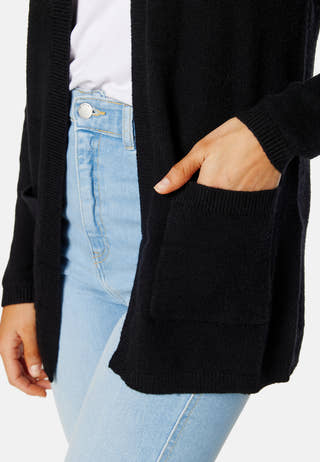 Marco L/S Open Cardigan