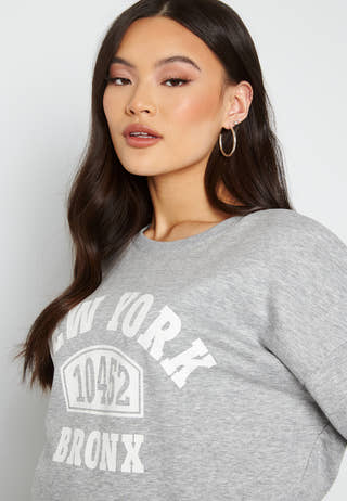 Rana L/S Long Print Sweat