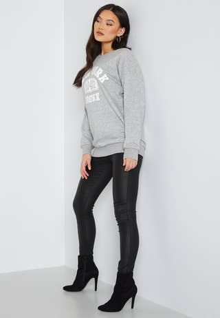 Rana L/S Long Print Sweat