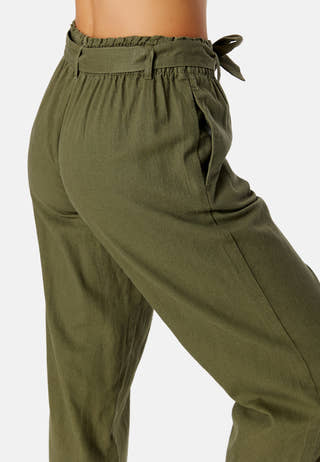 Say Linen Belt Pant