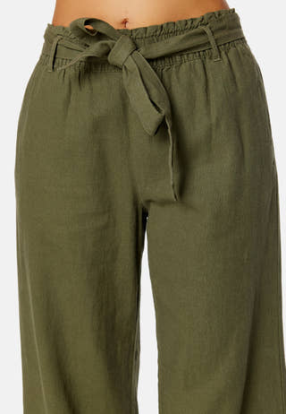 Say Linen Belt Pant
