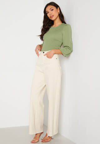Sindi L/S Smock Top
