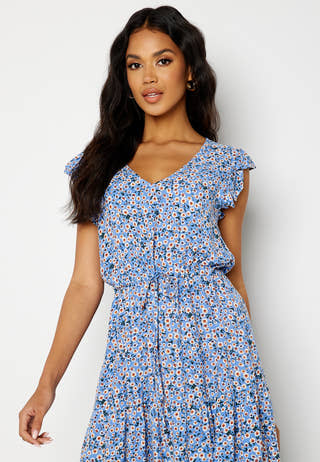 Starr Life S/S Frill Midi Dress