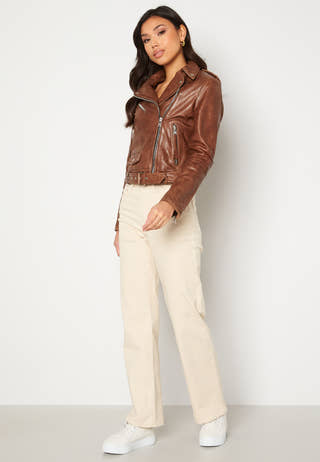 Rachel Leather Biker