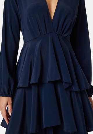 Long Sleeve Tiered Maxi Dress