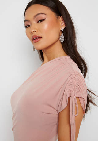 One Shoulder Asymmetric Dress