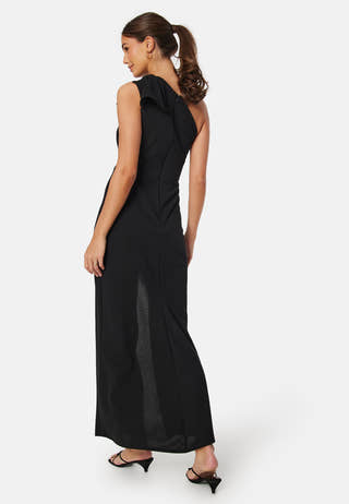 One Shoulder Bow Maxi Dress