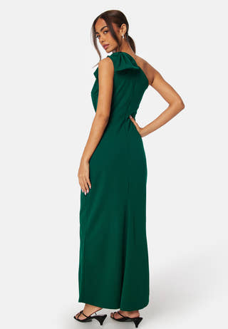 One Shoulder Bow Maxi Dress