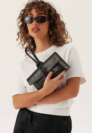 Barletta Shiny Leather Bag