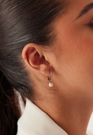 Petite Kennedy Hoops Earrings