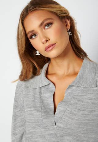 Collar sweater