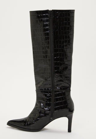 Knee High Leather Boot