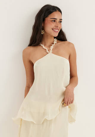 moa-mattsson-x-bubbleroom-halterneck-shimmer-flounce-top-cream