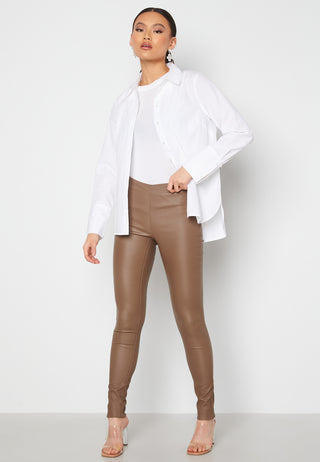 Objbelle Coated Leggings