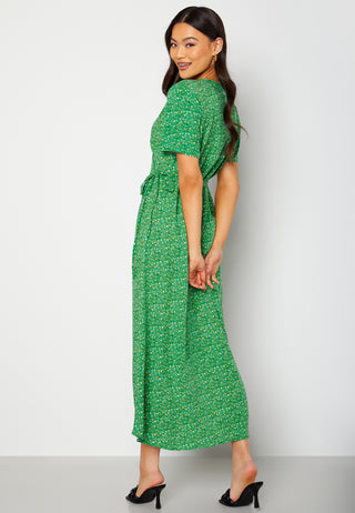 Ema Elise L/S Long Wrap Dress