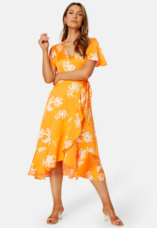 Issy Papaya S/S Mini Wrap