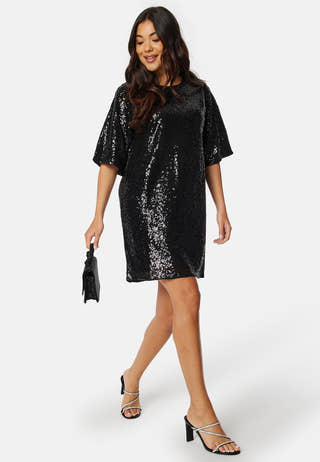 Karina 2/4 Sequin Short Dress