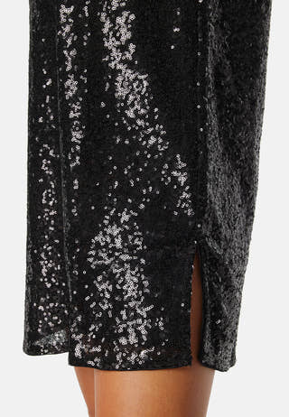 Karina 2/4 Sequin Short Dress