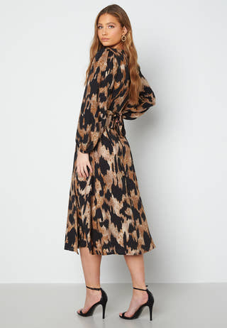 Leonora Wrap Midi Dress