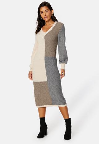Malena L/S knit dress