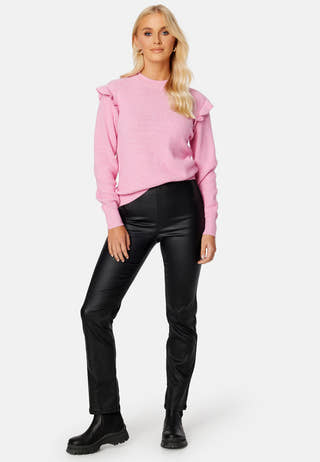 Malena L/S Ruffle Pullover