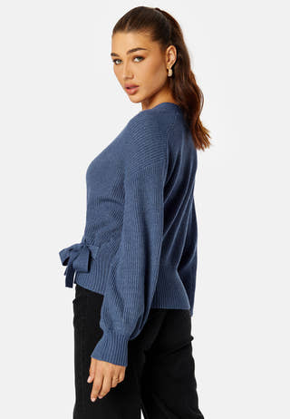 Malena L/S Wrap Cardigan