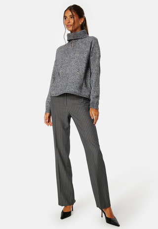 Minna L/S Rollneck Knit Pullover