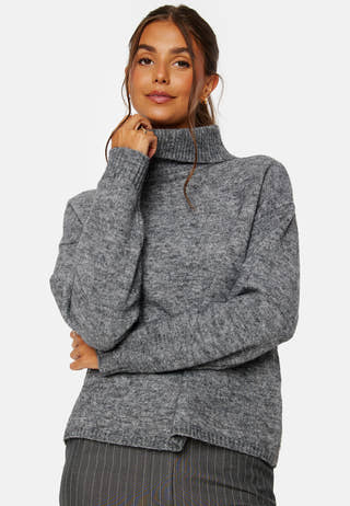 Minna L/S Rollneck Knit Pullover