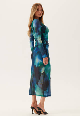 Objaila L/S RE LONG DRESS  RE