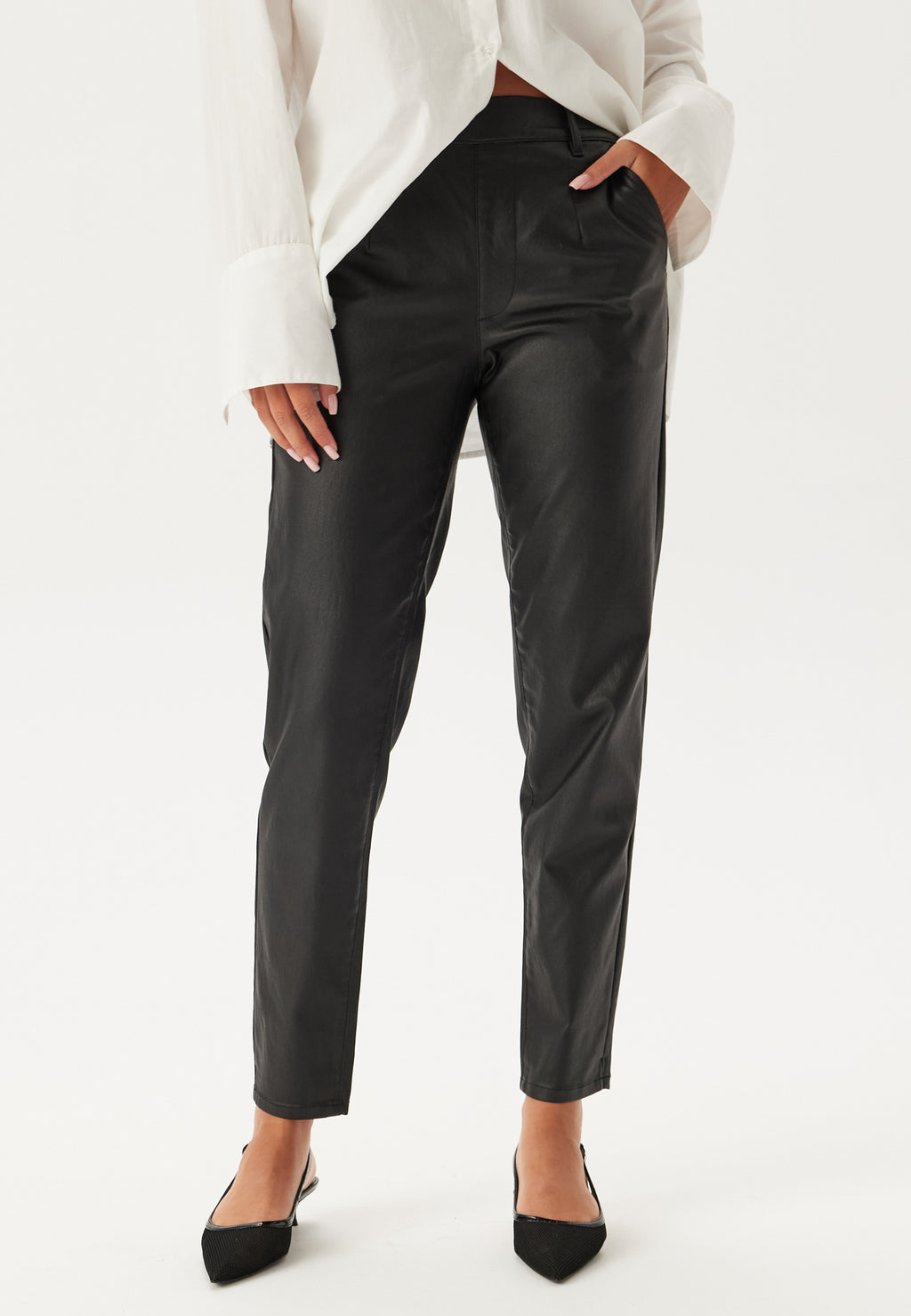 Object Objlisa Wide Pant Noos voor dames, Zandschaal, 68