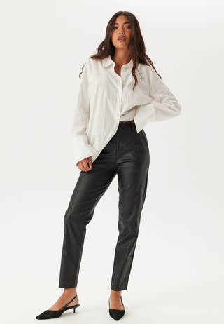 Objbelle Lisa Coated Pant Noos