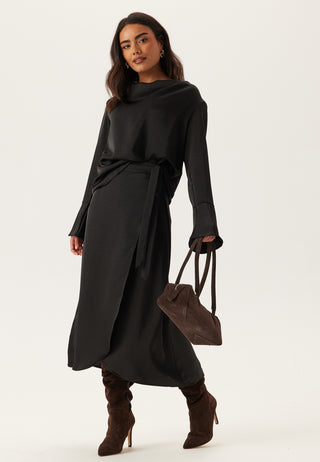 Objchilli Midi Wrap Skirt