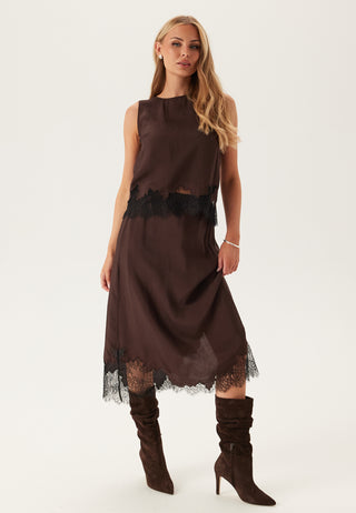 Objdalme Mw Long Lace Skirt