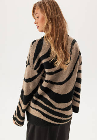 Objdiana Lo L/S KNIT PULLOVER