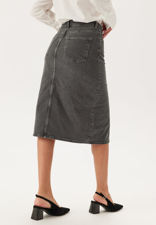 Objellen Midi Denim Skirt
