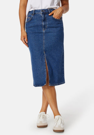 Objellen Midi Denim Skirt