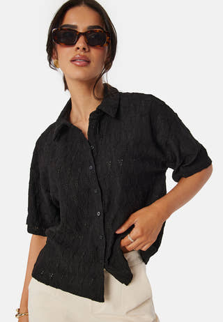 Objfeodora 2/4 sleeve shirt