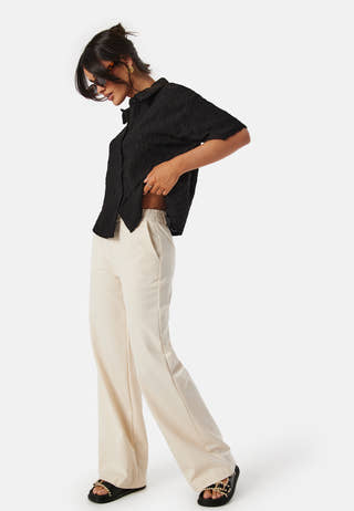 Objfeodora 2/4 sleeve shirt