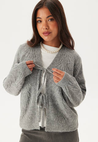 Objflora Re L/S KNIT CARDIGAN