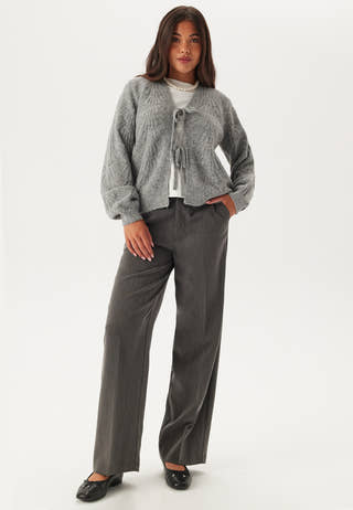 Objflora Re L/S KNIT CARDIGAN