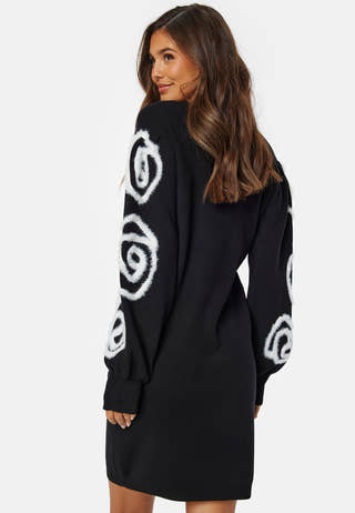 Objinda LS Short Knit Dress