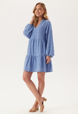 Objlaila Gia L/S Re Short Dress