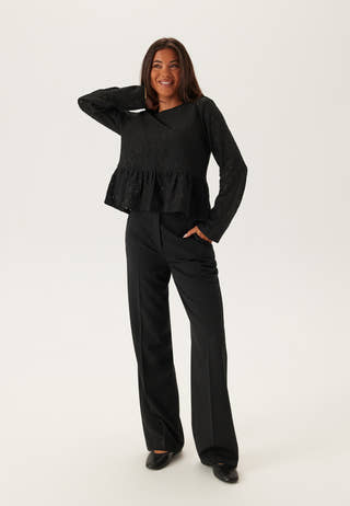 Objlaila L/S Re Tie Top