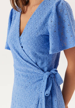 Objlaila S/S WRAP DRESS WRAP D