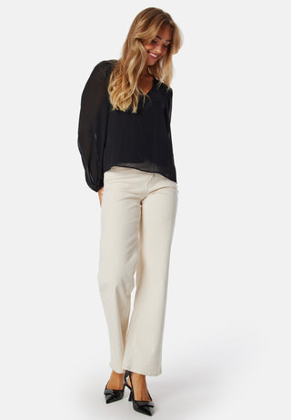 Objmila Re L/S V-Neck Top