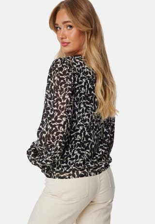 Objmila Re L/S V-Neck Top