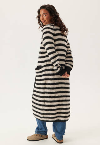 Objmilu Ls Lo Long Knit Cardig