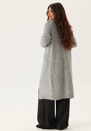 Objmilu Ls Lo Long Knit Cardig